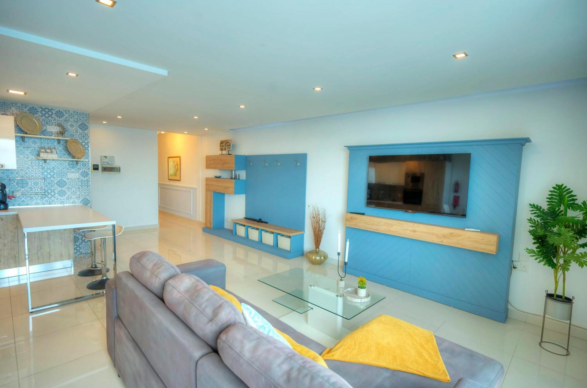 Apartment Modern, Large 3bedroom, Spectacular Views Goslm-9 Sliema